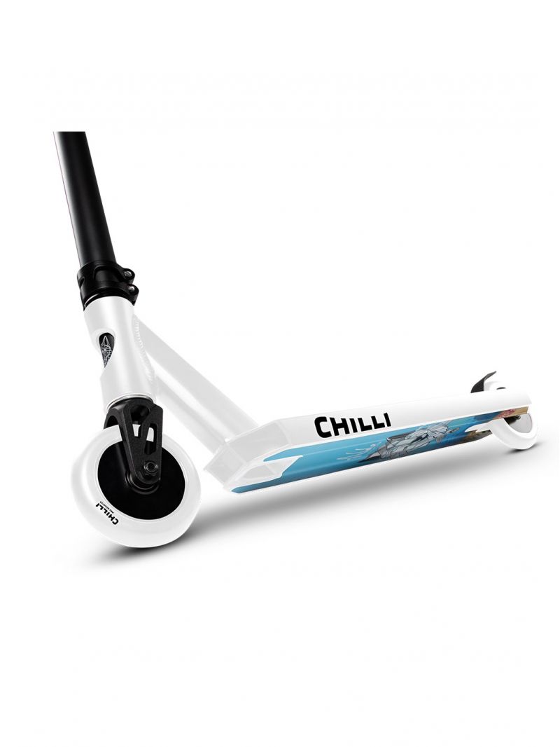 Trottinette Freestyle Chilli Archie Cole Blanc