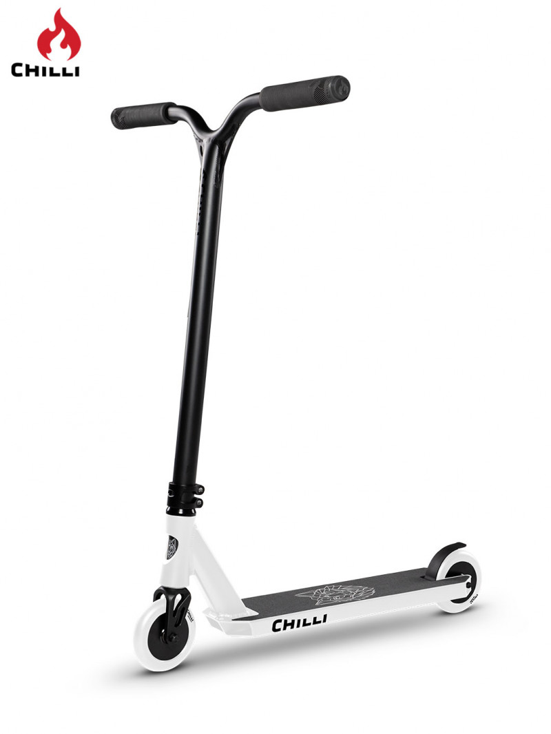 Trottinette Freestyle Chilli Archie Cole Blanc - Micro Mobility