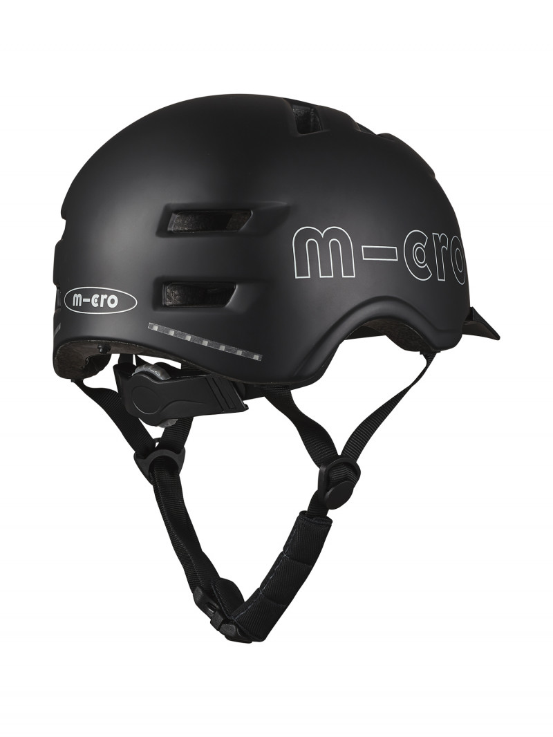 Casque Micro Smart Noir pour vélo et trottinette