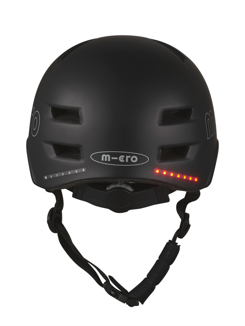 Casque Micro Smart Noir pour vélo et trottinette