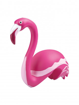 Tête de flamant rose