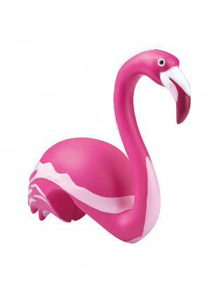 Tête de flamant rose