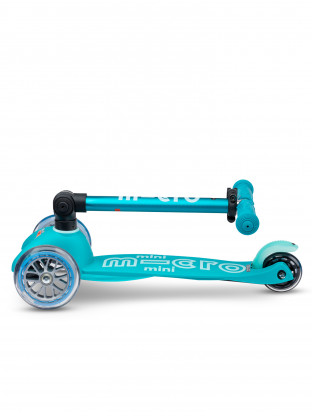 Trottinette Mini Micro Deluxe pliable Bleu Océan pliable