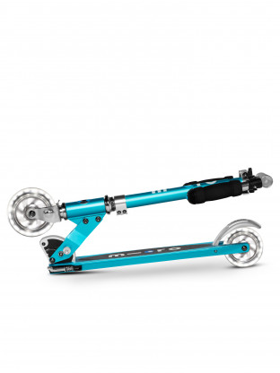 Trottinette Micro Sprite Bleu Océan Grip Rayé