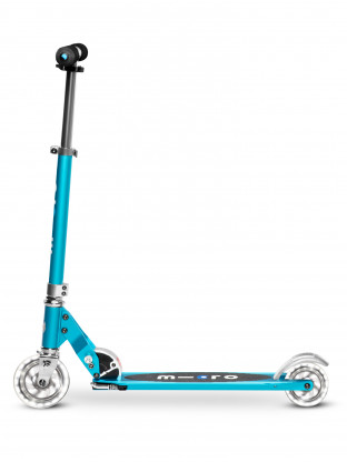 Trottinette Micro Sprite Bleu Océan Grip Rayé