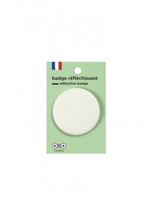 Badge blanc