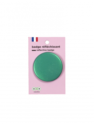 Badge blanc