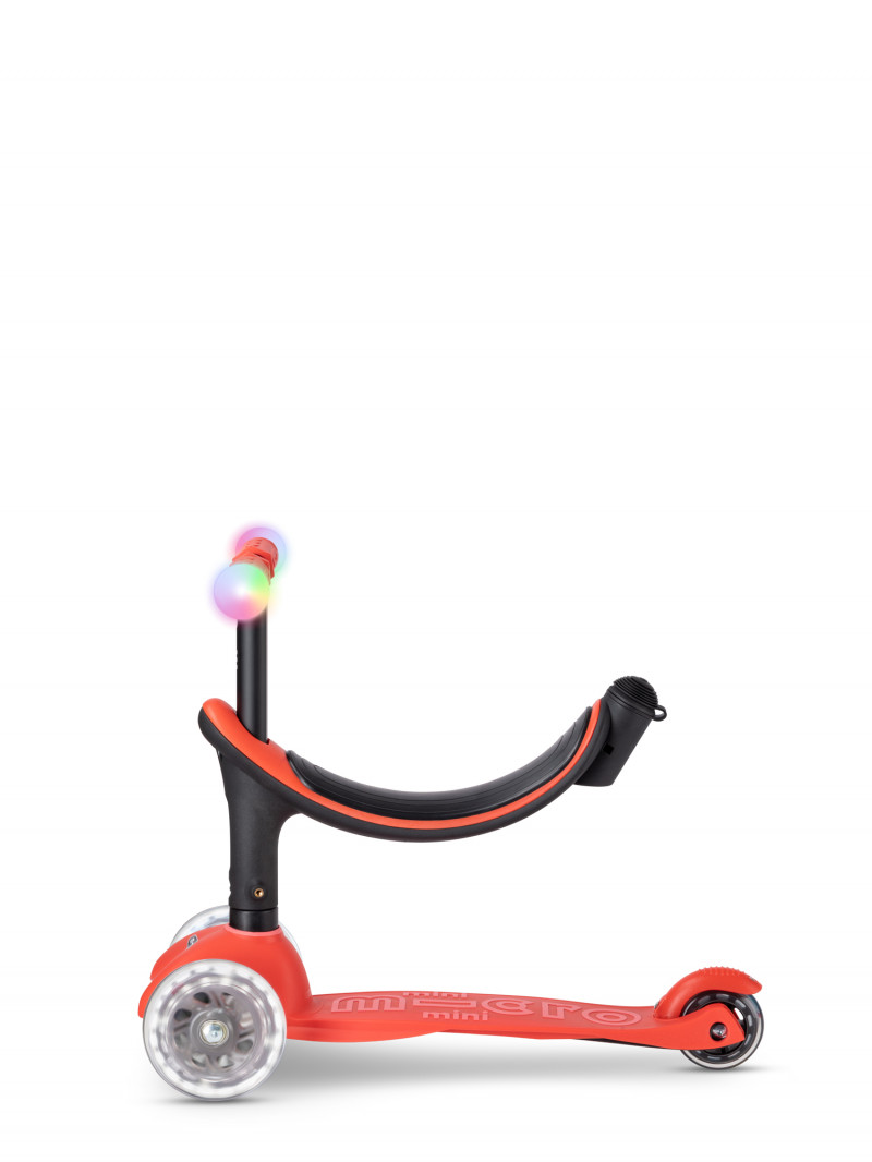 Trottinette mini micro 3 en 1 révolution rouge