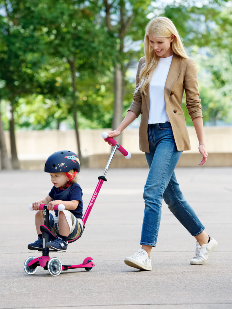 Trottinette évolutive Mini Micro 3en1 Révolution Magic Rose - Micro Mobility