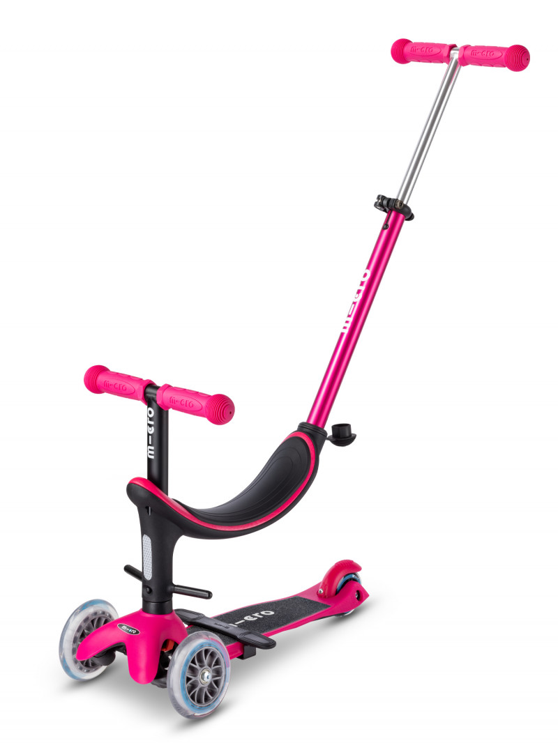 Trottinette évolutive Mini Micro 3en1 Révolution Rose - Micro Mobility