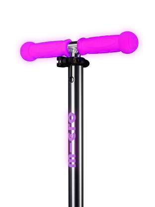 Trottinette enfant Mini Micro Deluxe Glitter Rose LED