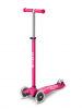 Trottinette enfant Maxi Micro Deluxe Rose LED