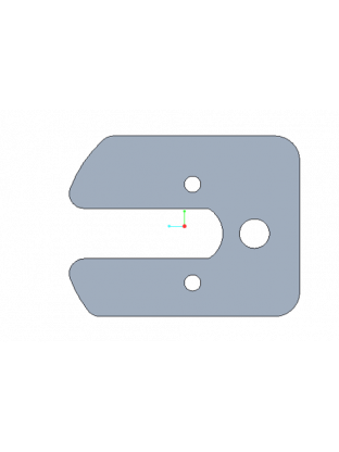 Fourche avant pour trottinette Micro X10