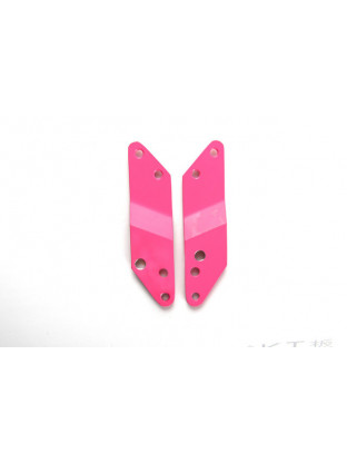 Plaques de maintien rose