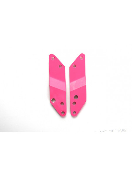 Plaques de maintien rose