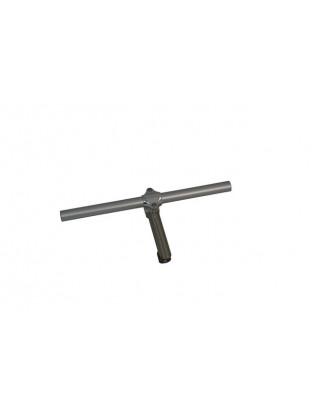 Plaque de fixation pour barre horizontale