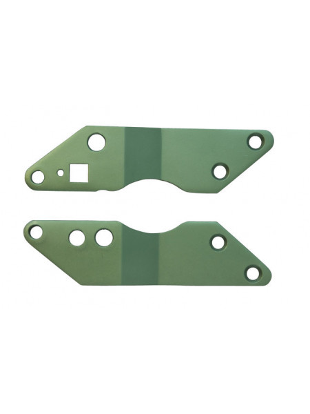 Plaques de maintien vertes