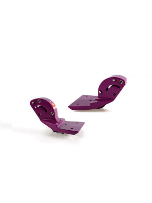 Bloc de pliage aubergine + béquille