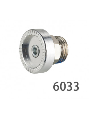 Bouton poussoir argent