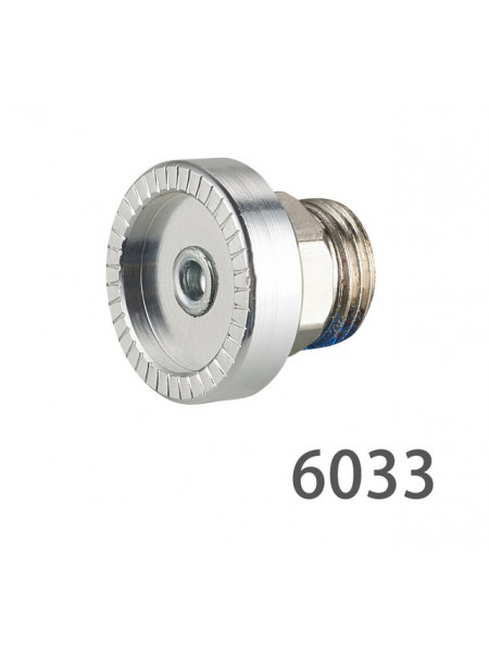 Bouton poussoir argent