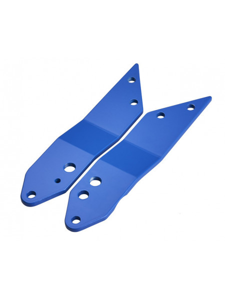Plaques de maintien bleu