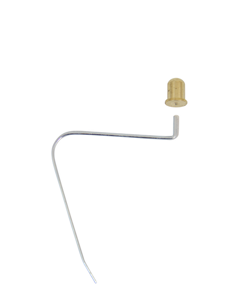 Bouton poussoir + ressort tube de direction