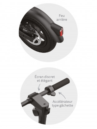 Trottinette électrique Micro X10 - Presque Parfait