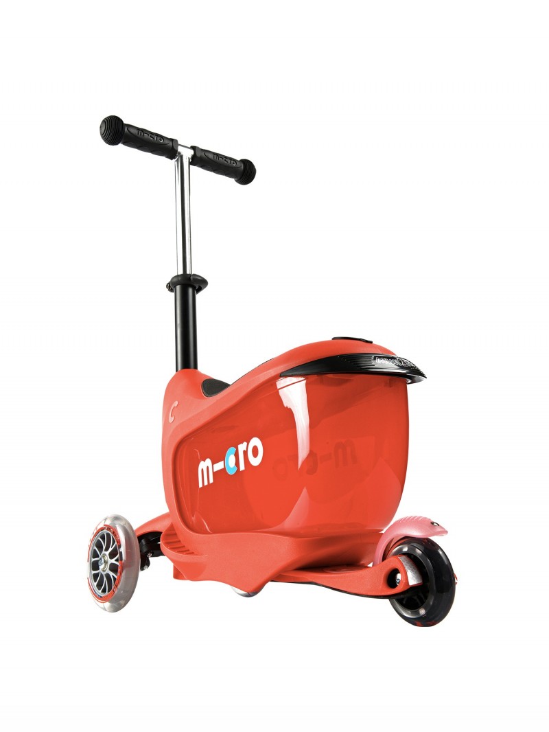 Trottinette M MOLTO My First Scooter Pour Enfant - Rouge, Stable, Premier Véhicule - À Partir De 3 Ans