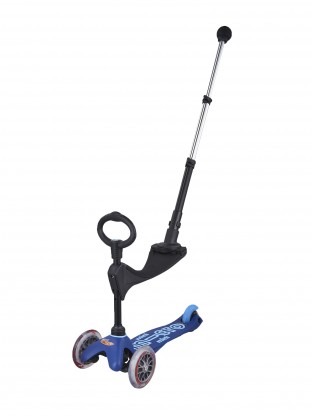 Trottinette Mini 3en1 Deluxe Push Bleu