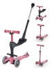 Trottinette évolutive Mini 3en1 Deluxe+ Rose - Presque Parfaits