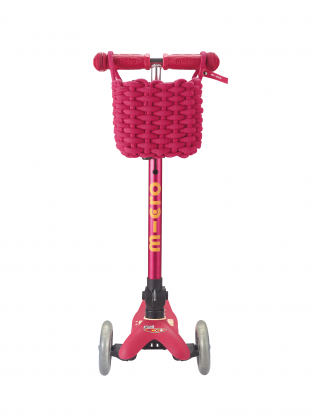 Panier vert pour trottinette 3 roues Micro 