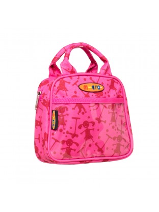 Sac rose trottinette 3 roues 