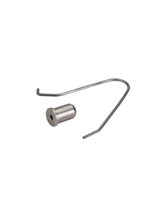 Bouton poussoir et ressort tube de direction