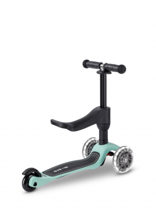 Trottinette évolutive Mini Micro 3en1 Lite Mint LED