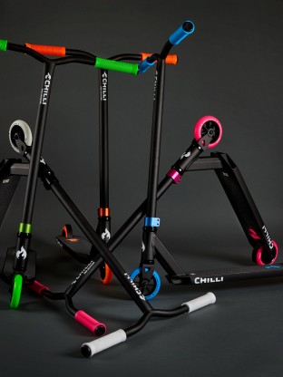 Trottinette Freestyle Chilli Base Rose & Noir