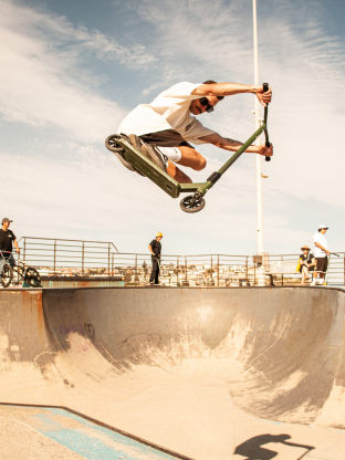 Trottinette Freestyle Chilli Trooper Vert Mat