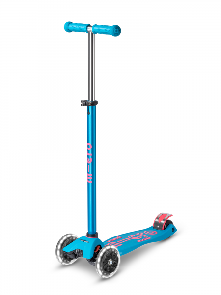 Trottinette enfant Maxi Micro Deluxe Aqua LED