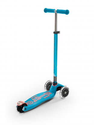 Trottinette enfant Maxi Micro Deluxe Aqua LED