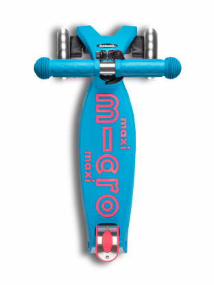 Trottinette enfant Maxi Micro Deluxe Aqua LED