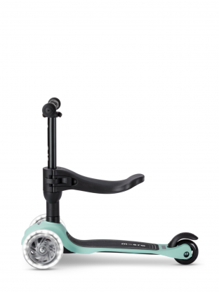 Trottinette évolutive Mini Micro 3en1 Lite Mint LED