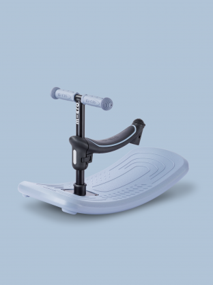 Trottinette Mini Micro Deluxe Rock & Go Bleu Ardoise LED