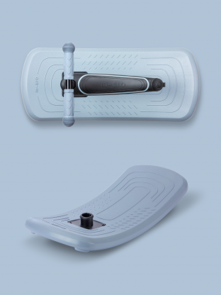 Trottinette Mini Micro Deluxe Rock & Go Bleu Ardoise LED