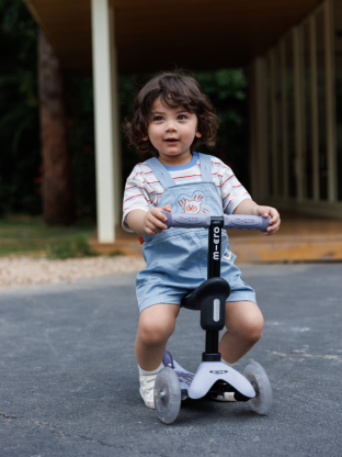 Trottinette Mini Micro Deluxe Rock & Go Lavende LED