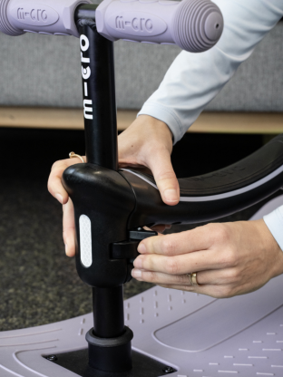 Trottinette Mini Micro Deluxe Rock & Go Lavende LED