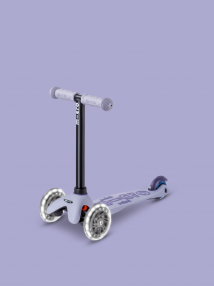 Trottinette Mini Micro Deluxe Rock & Go Lavende LED