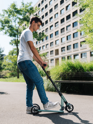 Trottinette enfant Micro Sprite Suspension Vert Olive