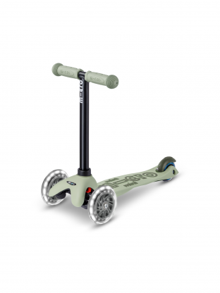 Trottinette Micro Mini 2Grow Vert Sauge LED