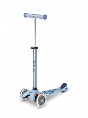 Trottinette Micro Mini 2Grow Bleu Ardoise LED