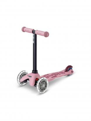 Trottinette Micro Mini2Grow 2.0 Rose Poudré LED