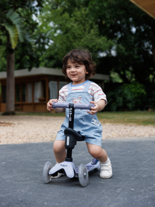 Trottinette Micro Mini2Grow 2.0 Rose Poudré LED